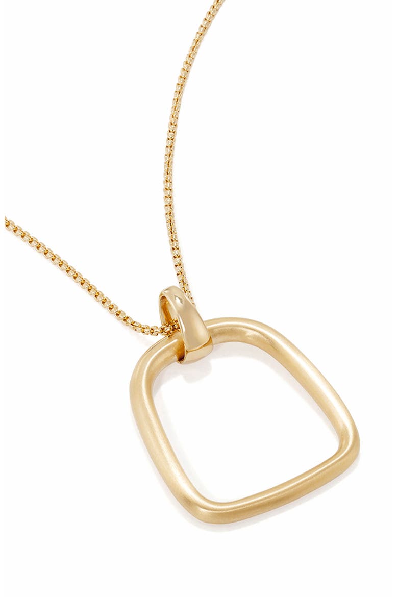 Montecito Long Pendant Necklace, Alternate, color, GOLD