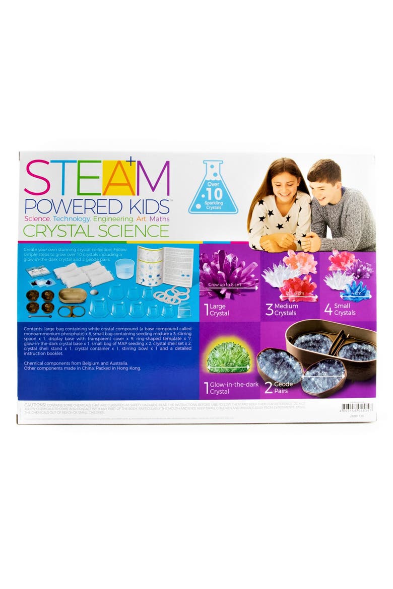 Deluxe Crystal Growing Combo Steam Science STEM Kit, Alternate, color, Multicolored