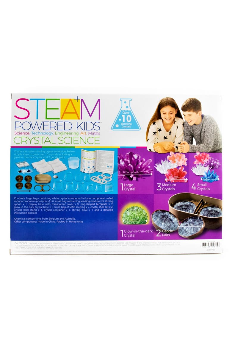 4M Deluxe Crystal Growing Combo Steam Science STEM Kit, Alternate, color, Multicolored