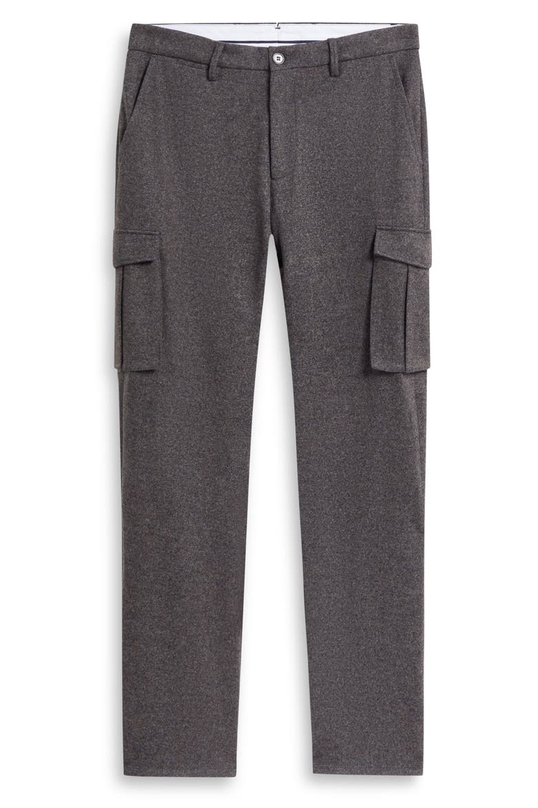 Wool Blend Cargo Pants, Alternate, color, ZINC