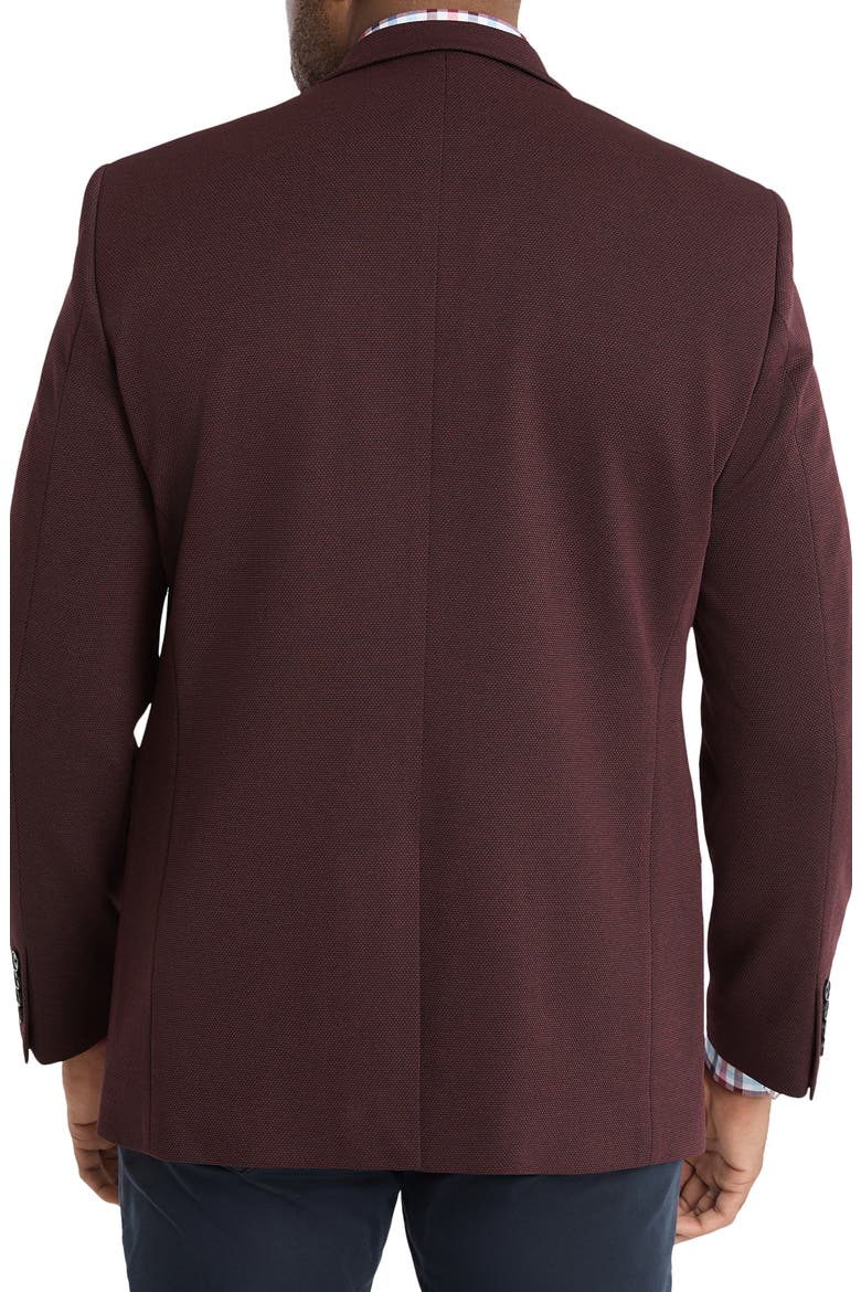 Milton Textured Stretch Sport Coat, Alternate, color, WINE