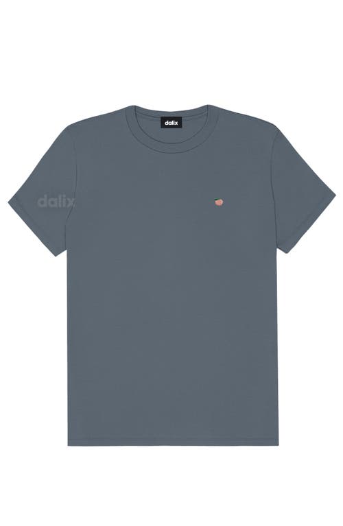 Dalix Womens Lil Peach Jersey Tee In Blue