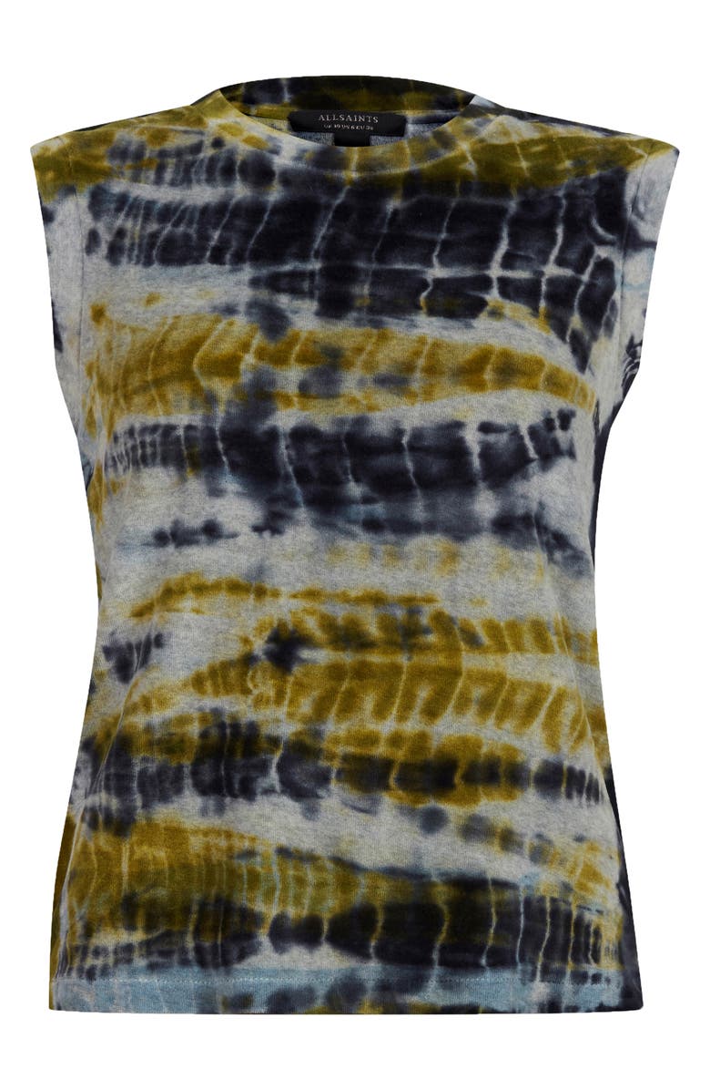 AllSaints Imogen Velvet Tie Dye Tank, Alternate, color, 