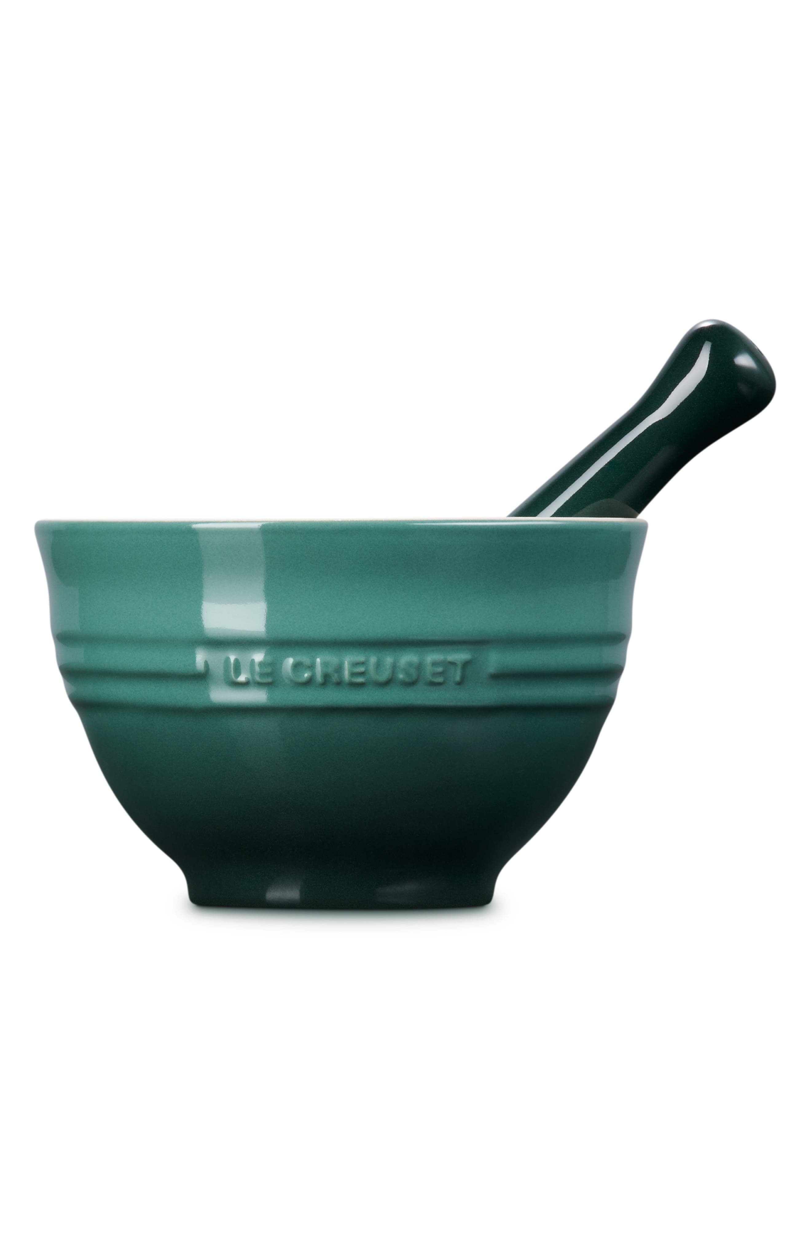 Le Creuset Stoneware Mortar & Pestle - Thumbnail 2