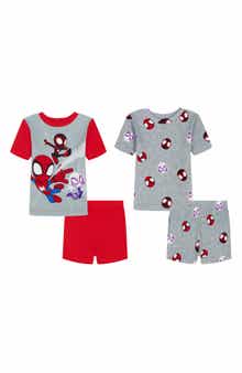 AME Kids' Assorted 2-Pack Spider-Man Short Two-Piece Pajamas