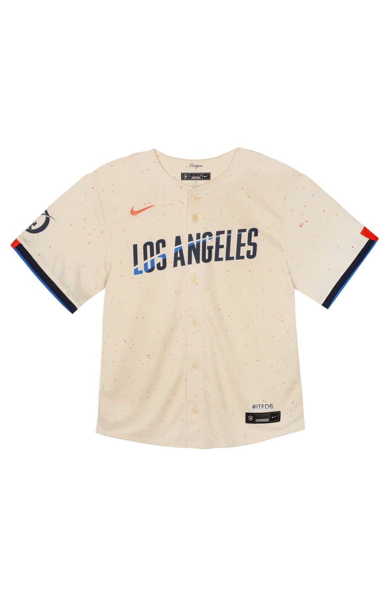 Nike Infant Nike  Cream Los Angeles Dodgers 2024 City Connect Limited Jersey, Alternate, color, Cream