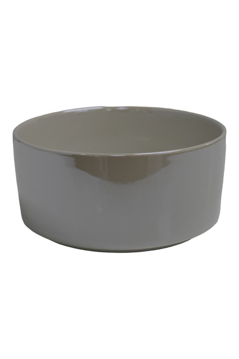 Luigi Luxe Dog Bowl, Alternate, color, WHITE