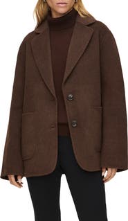 ALIGNE Orson Oversize Wool Blend Coat