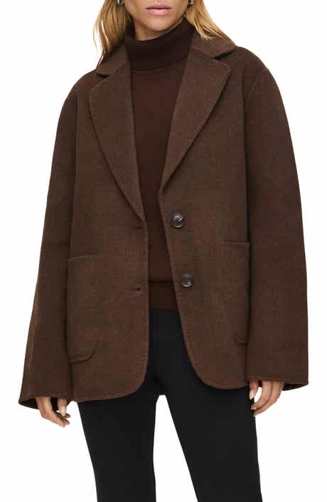 ALIGNE Orson Oversize Wool Blend Coat