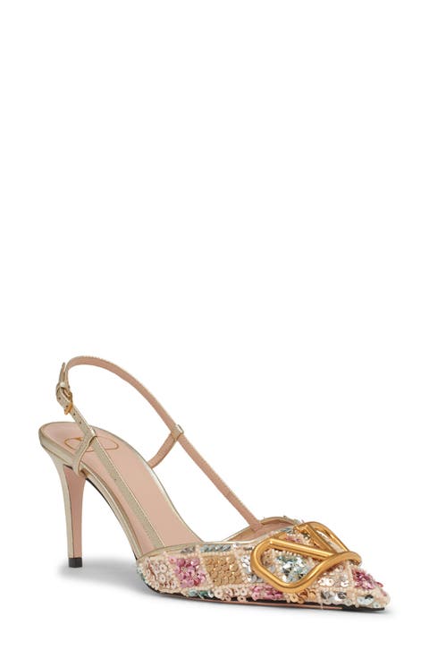 VLOGO Signature Slingback Pump (Women)