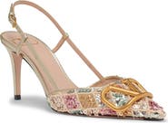 Valentino Garavani VLOGO Signature Slingback Pump