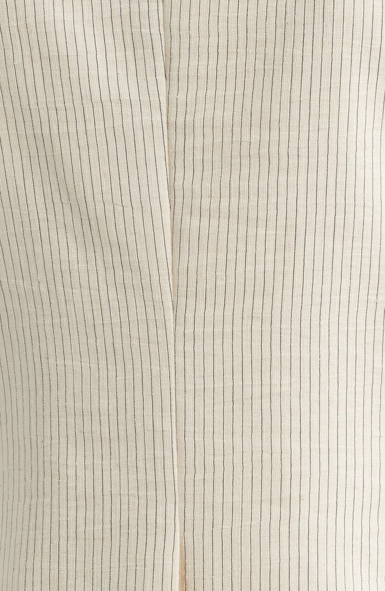 FRAME The Striped Smart Blazer, Alternate, color, Ecru Multi