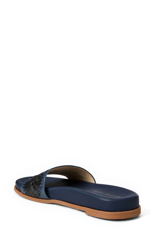 Jack Rogers Somerset Embroidered Slide Sandal