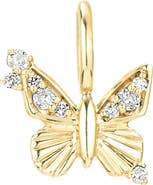 Adina Reyter Diamond Butterfly Pendant
