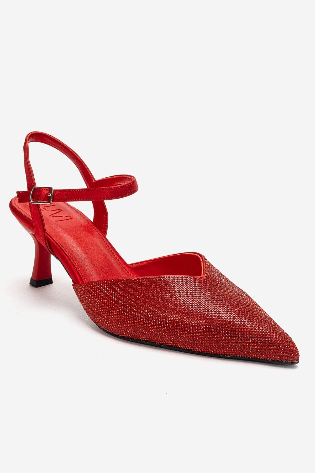 Prologue Shoes Nivora Stiletto Pump, Alternate, color, Red