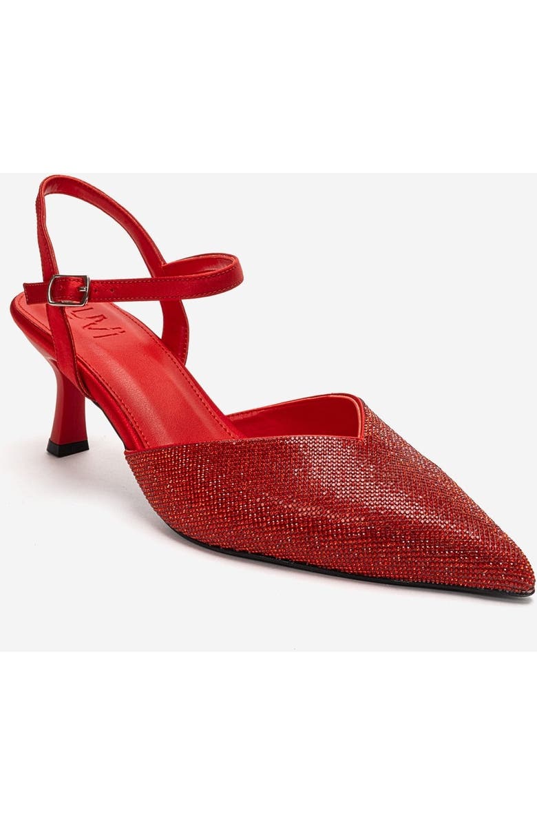 Prologue Shoes Nivora Stiletto Pump, Alternate, color, Red