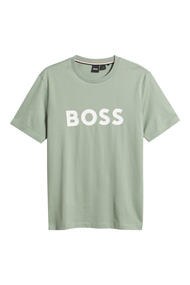 Tiburt Logo Graphic T-Shirt, Alternate, color, LIGHT/ PASTEL GREEN