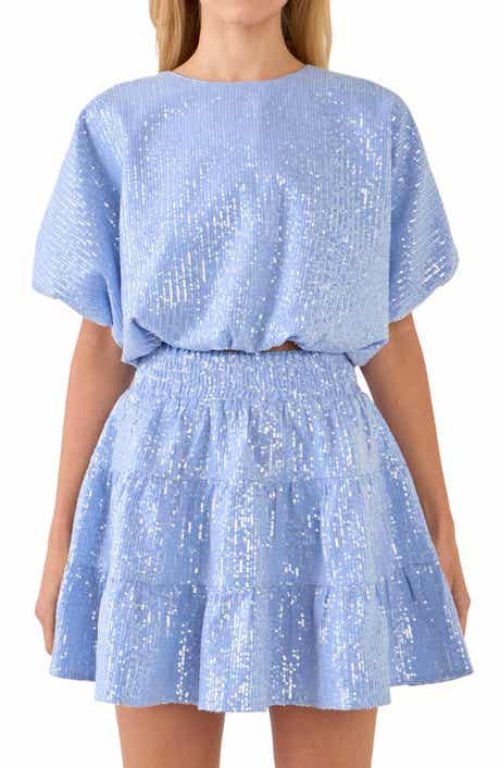 Endless Rose Sequins Crop Top
