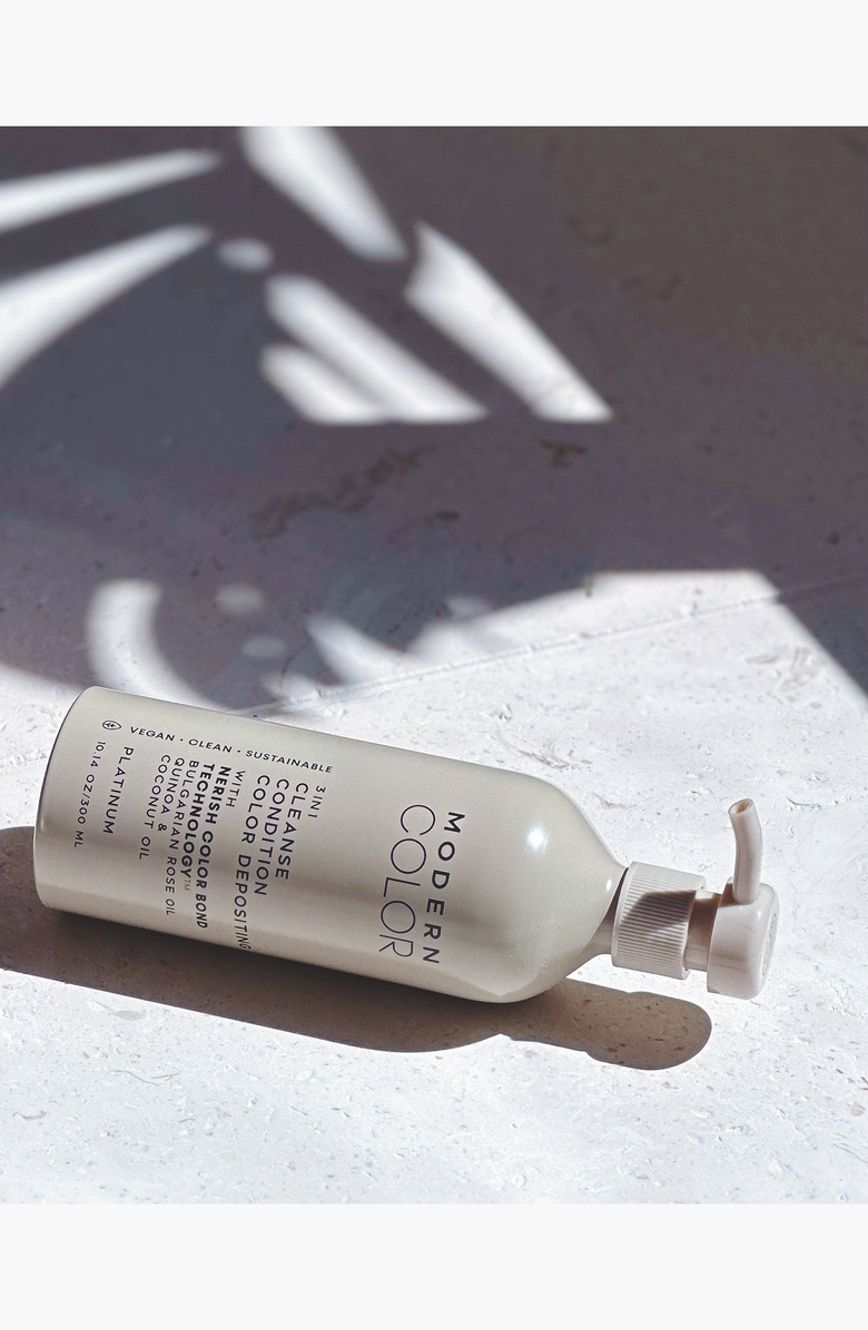 Modern Color Platinum 3-In-1 Hair Color Refresh Cleanse Conditioner, Alternate, color, Single