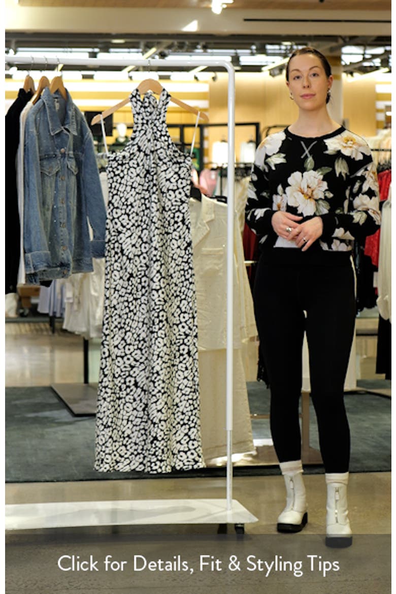 Grasie Halter Dress video