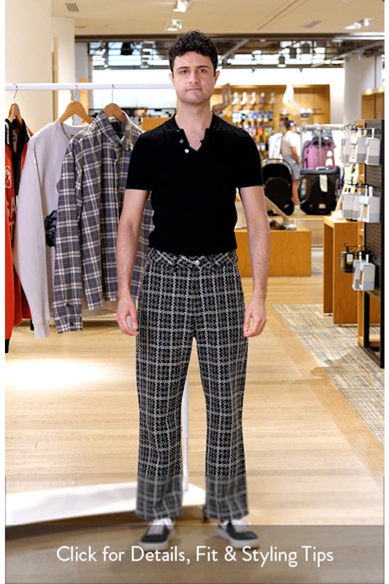 Uno Flare Tweed Pants video