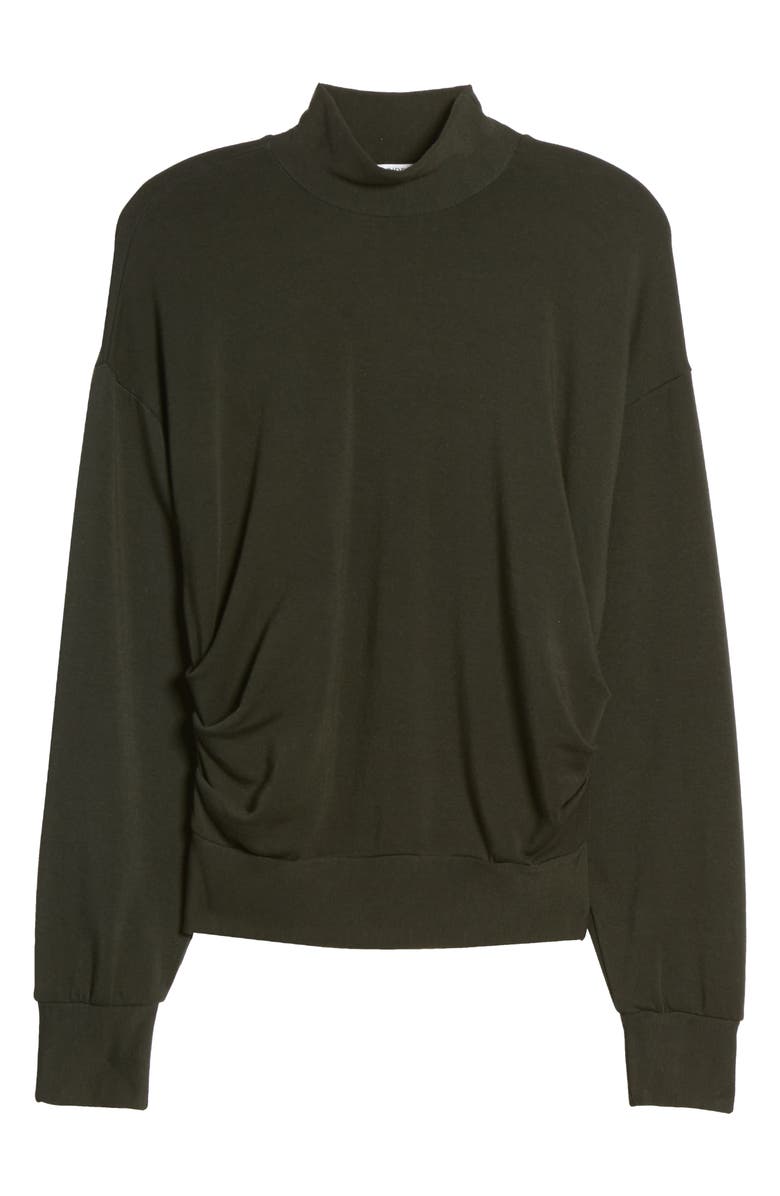 Stateside Mock Neck Fleece Sweatshirt, Alternate, color, 