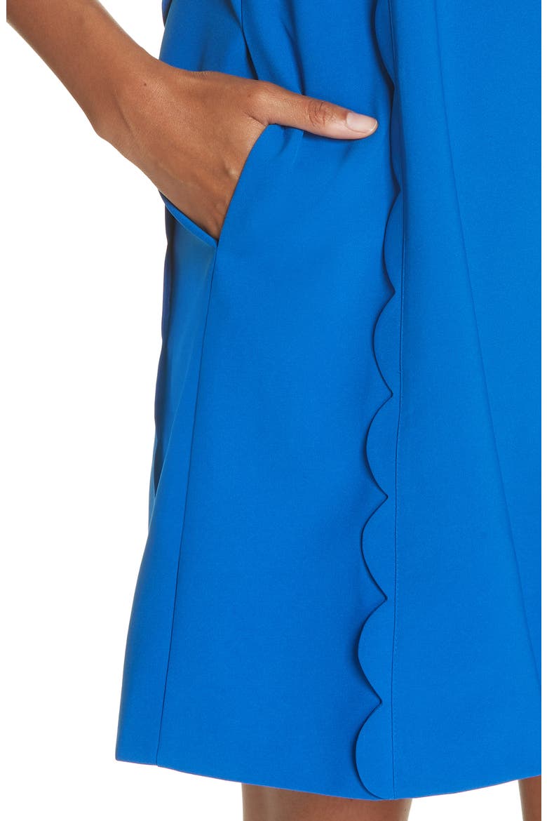 Torrii High Neck Tunic Dress, Alternate, color, MID BLUE