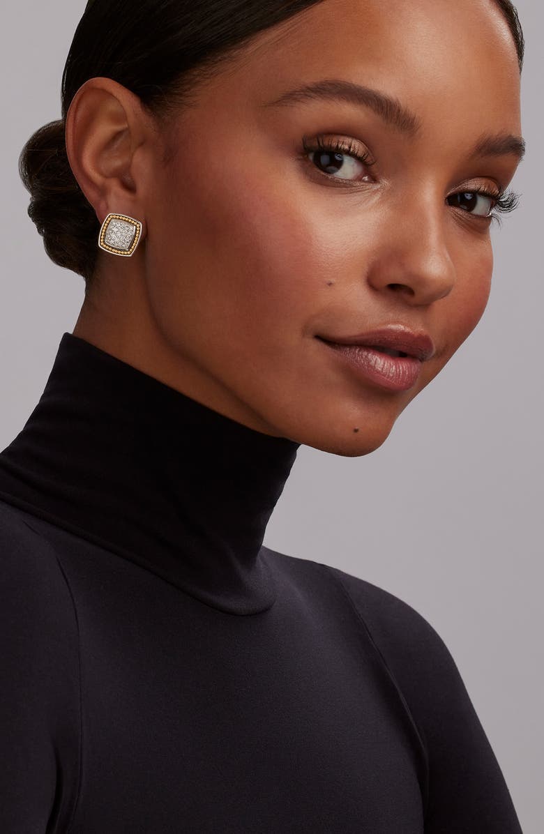 LAGOS Rittenhouse Diamond Pavé Stud Earrings, Alternate, color,