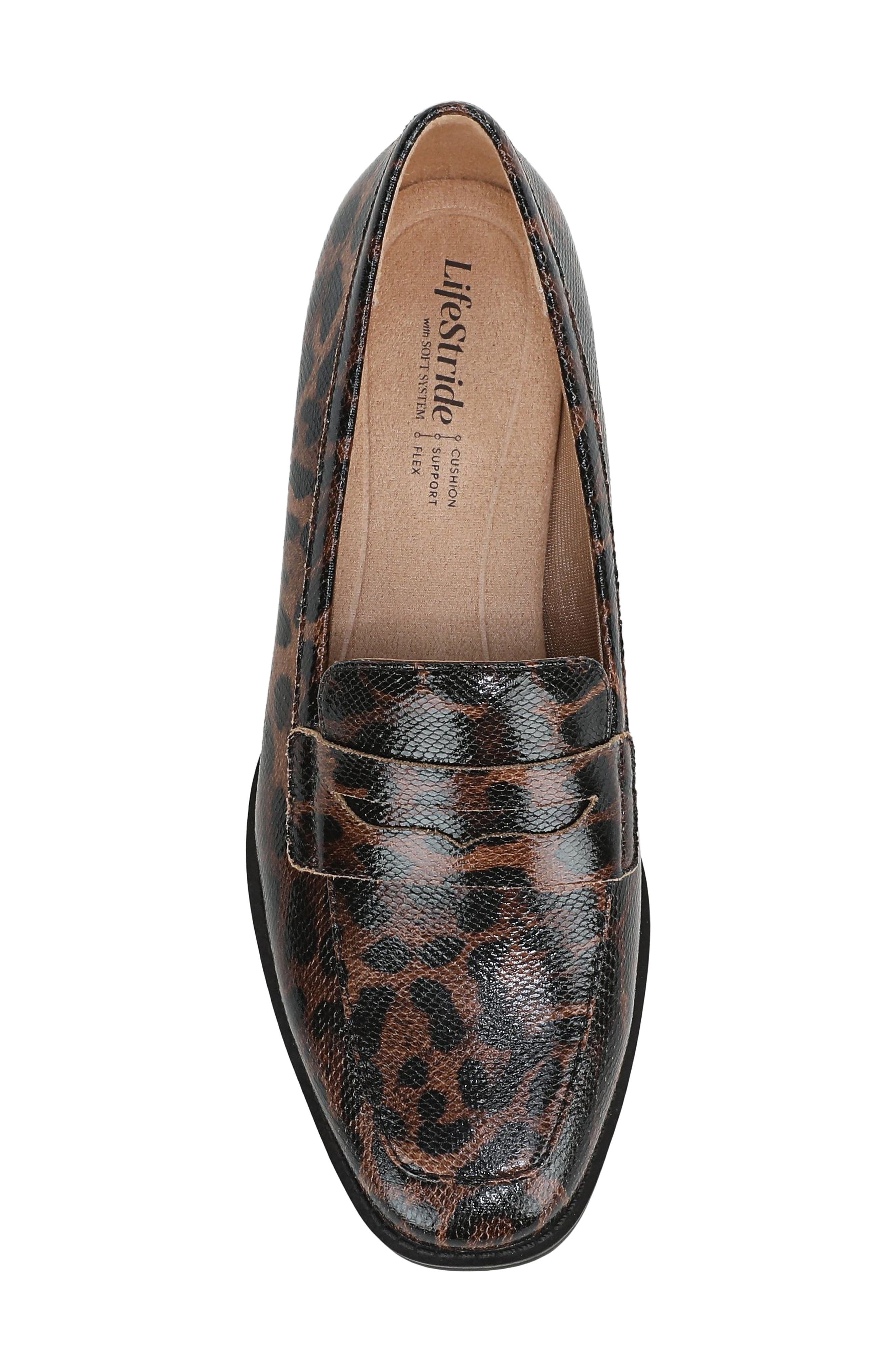 Frankie Penny Loafer, Alternate, color, BROWN MULTI