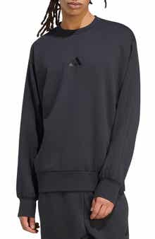 Essentials 3-Stripes Fleece Sweatshirt