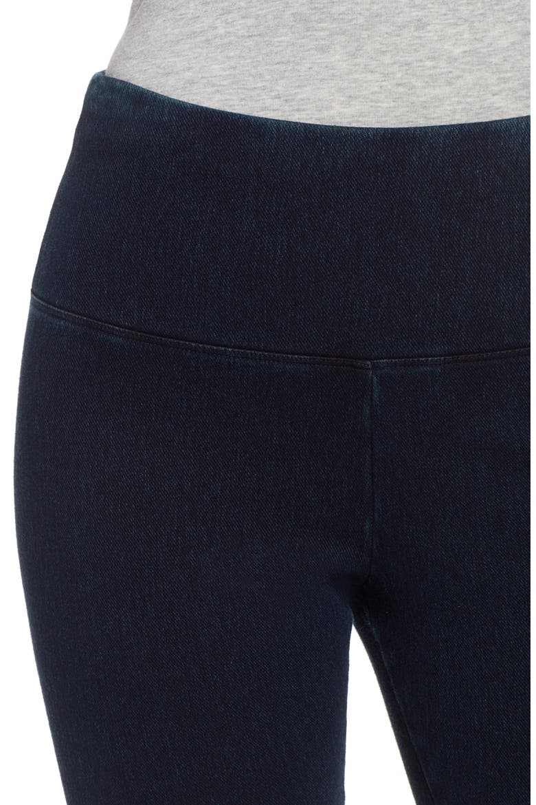 'Lyssentials High Waist Denim Leggings, Alternate, color, INDIGO