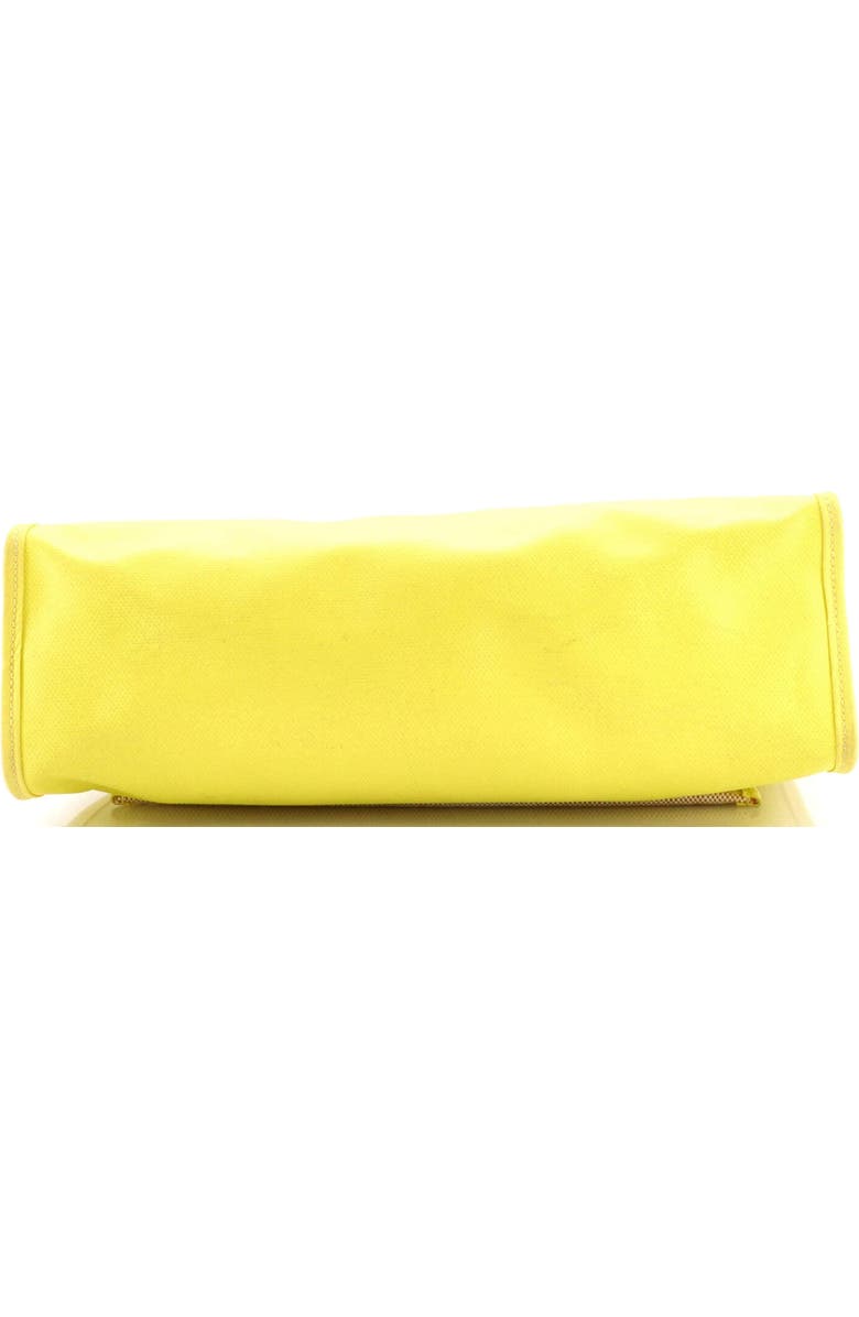 Pre-Owned Hermes Herbag Zip Berline Vache Canvas and Leather 31, Alternate, color, Lime