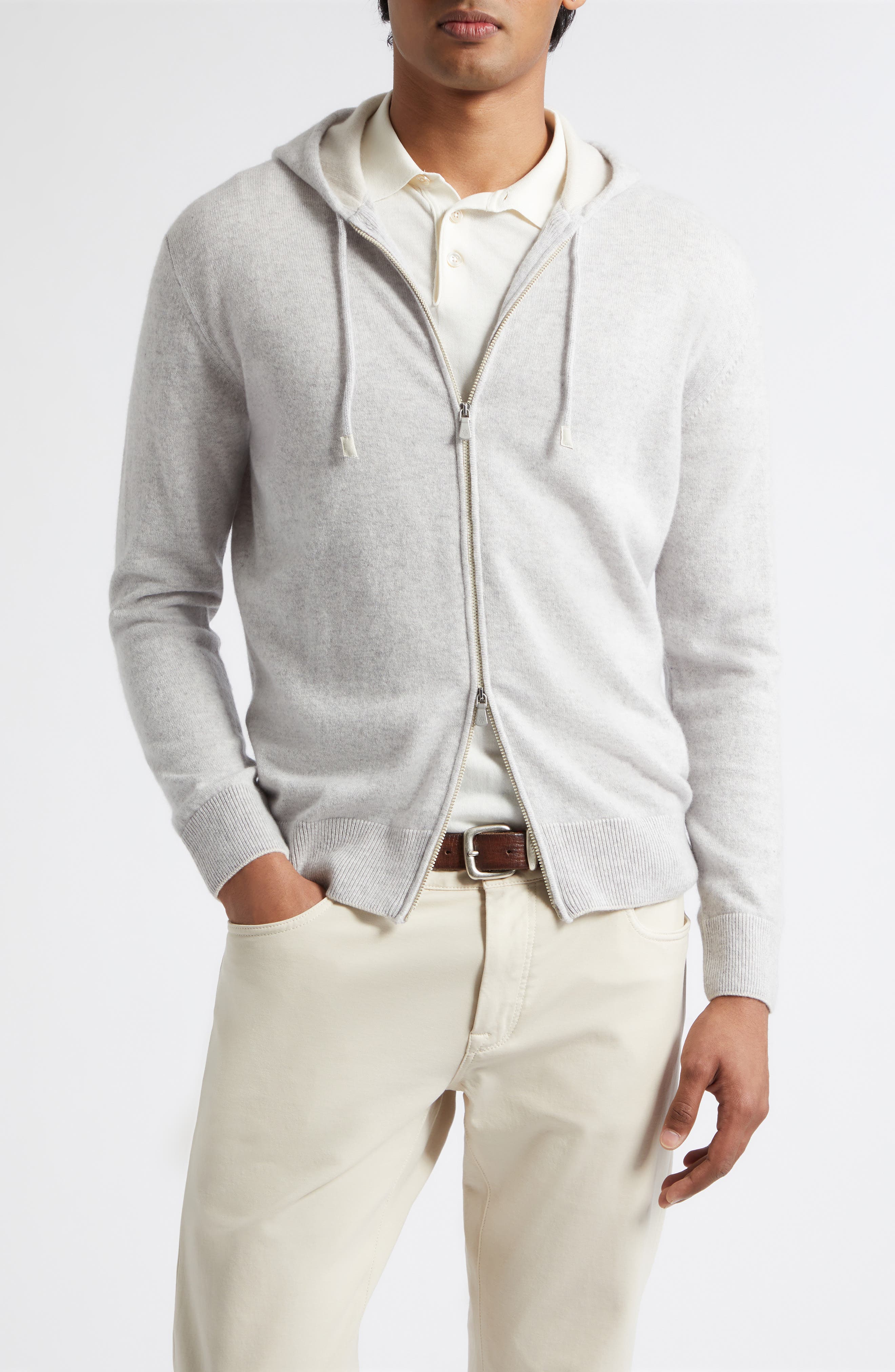 selected LIGHT GREY MELANGE AND SAND