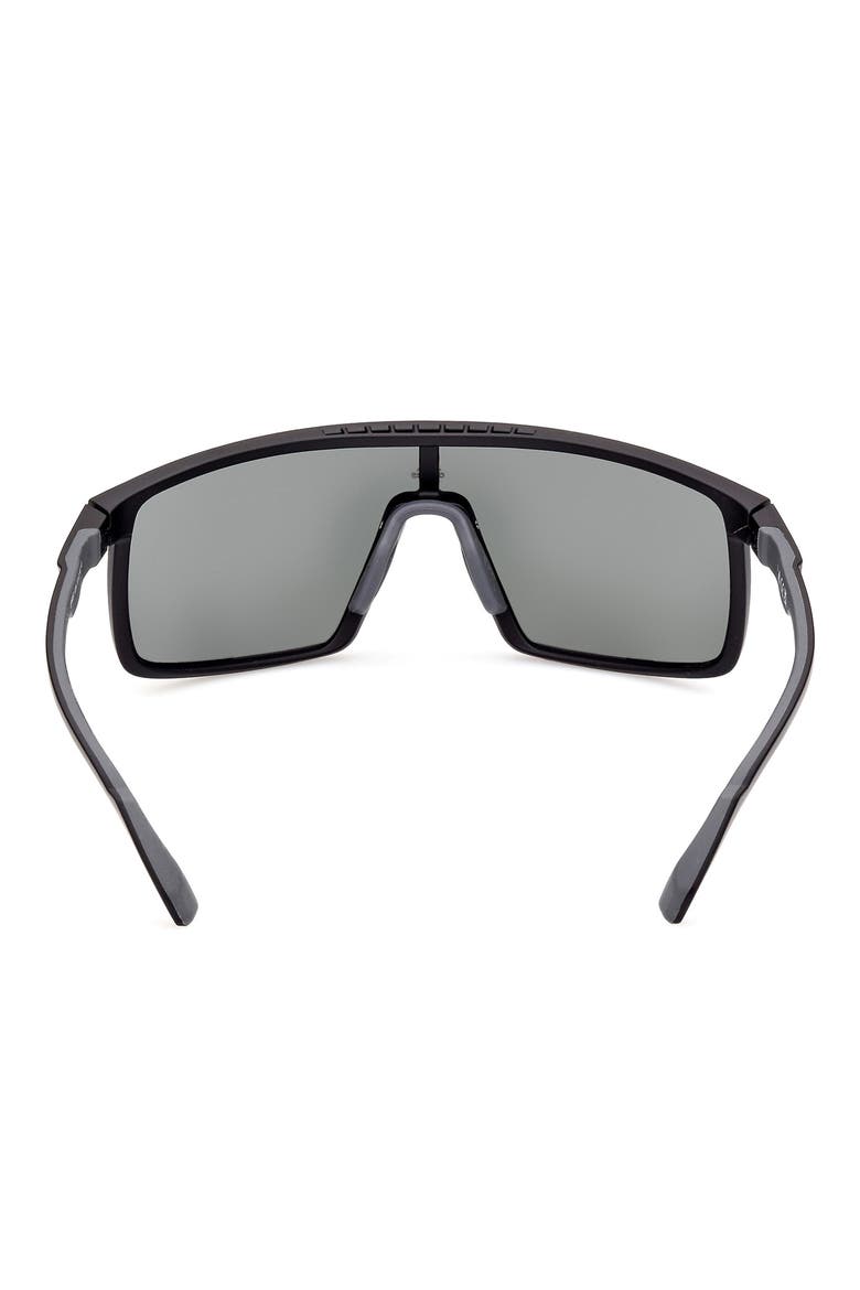 Shield Sunglasses, Alternate, color, MATTE BLACK / SMOKE