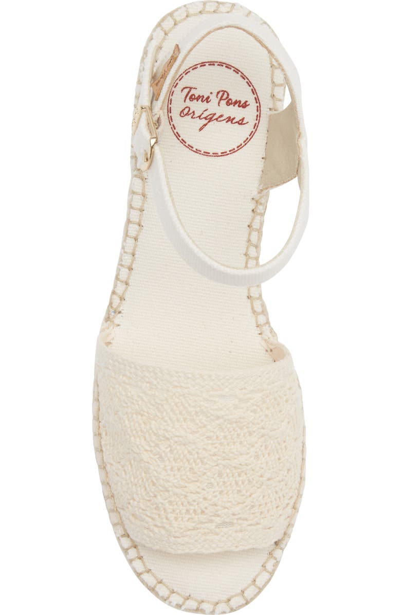 Toni Pons Dorotea Ankle Strap Platform Sandal, Alternate, color, Cru