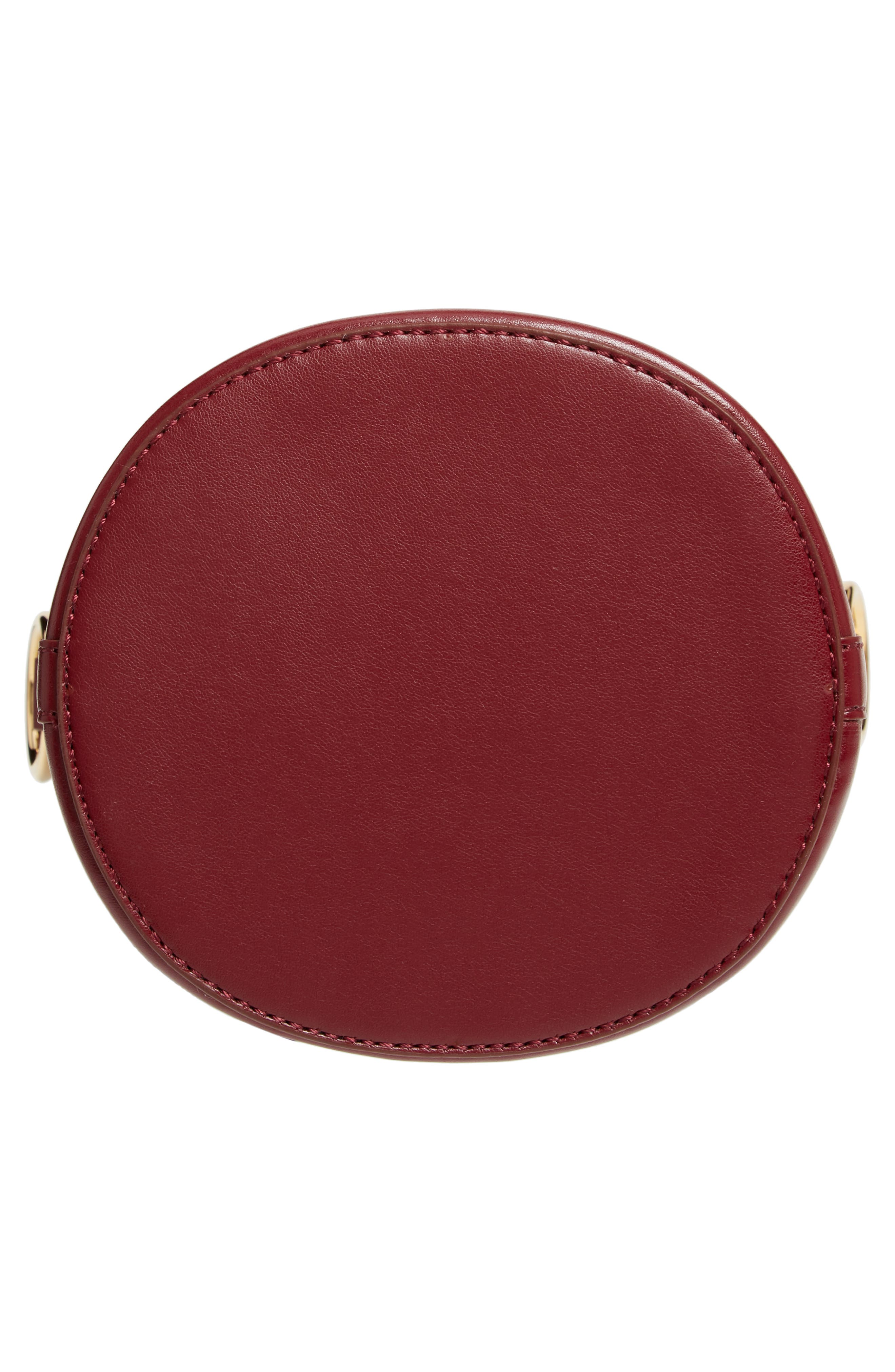 Stella McCartney Small Faux Leather Bucket Bag, Alternate, color, 