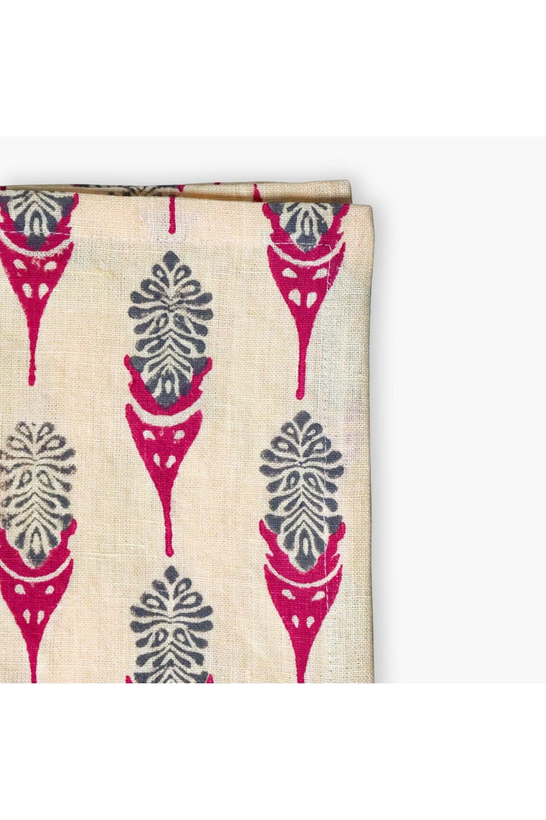 Bahaar Table Napkin Set of 2, Alternate, color, Peach