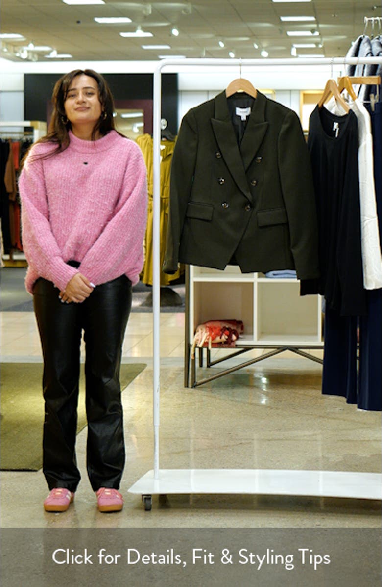 Priya Double Breasted Blazer, sales video thumbnail