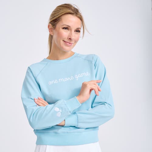 Ame & Lulu Love All Sweatshirt In Blue