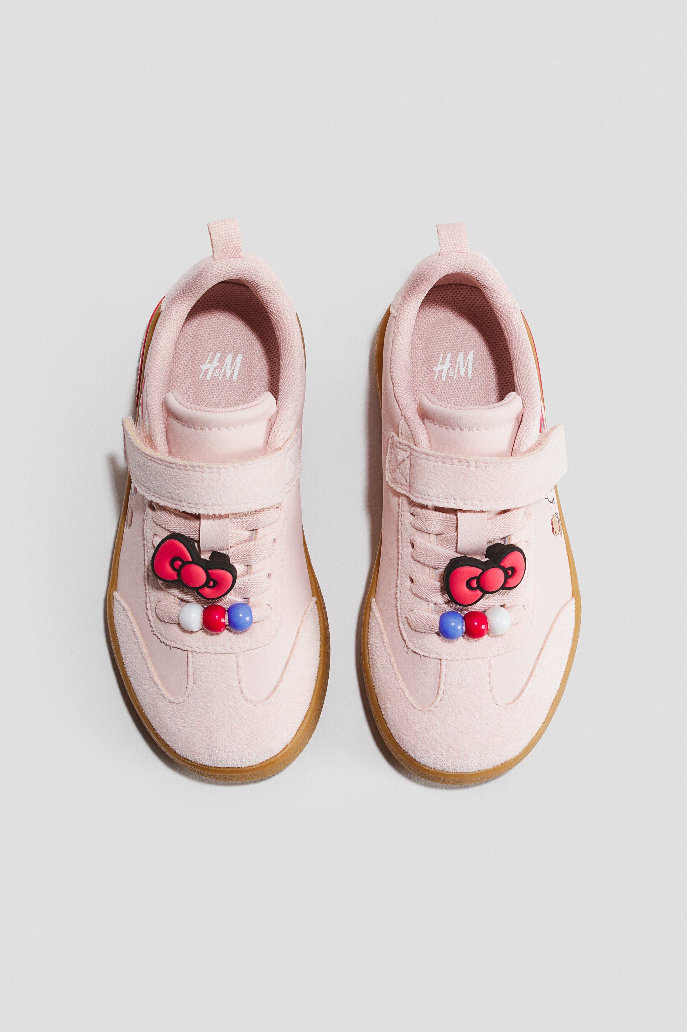 Motif-detail Sneakers, Alternate, color, Light pink/Hello Kitty