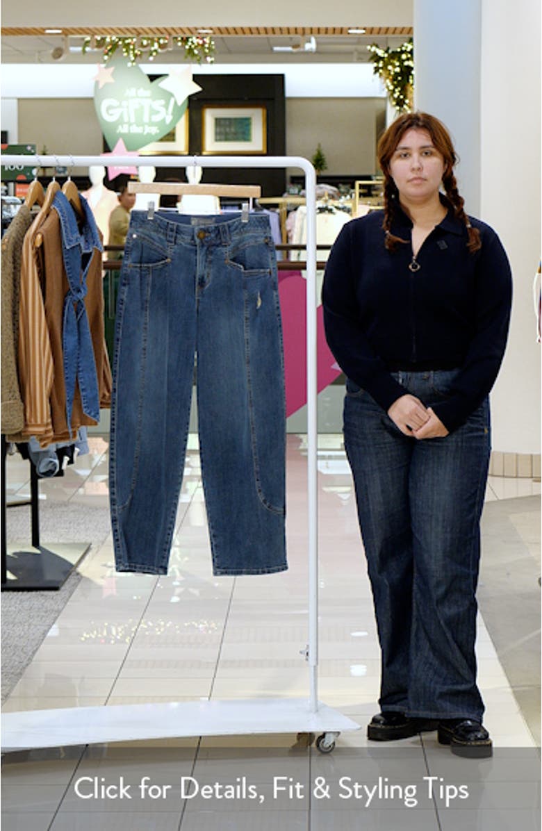 High Waist Barely Barrel Jeans, sales video thumbnail