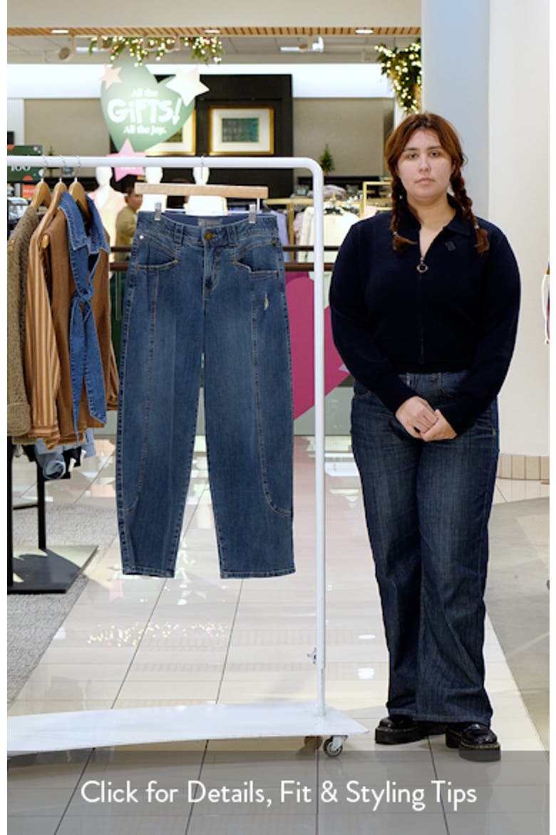 High Waist Barely Barrel Jeans video