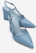 Prologue Shoes Celia Pointed Toe Wedge Pump