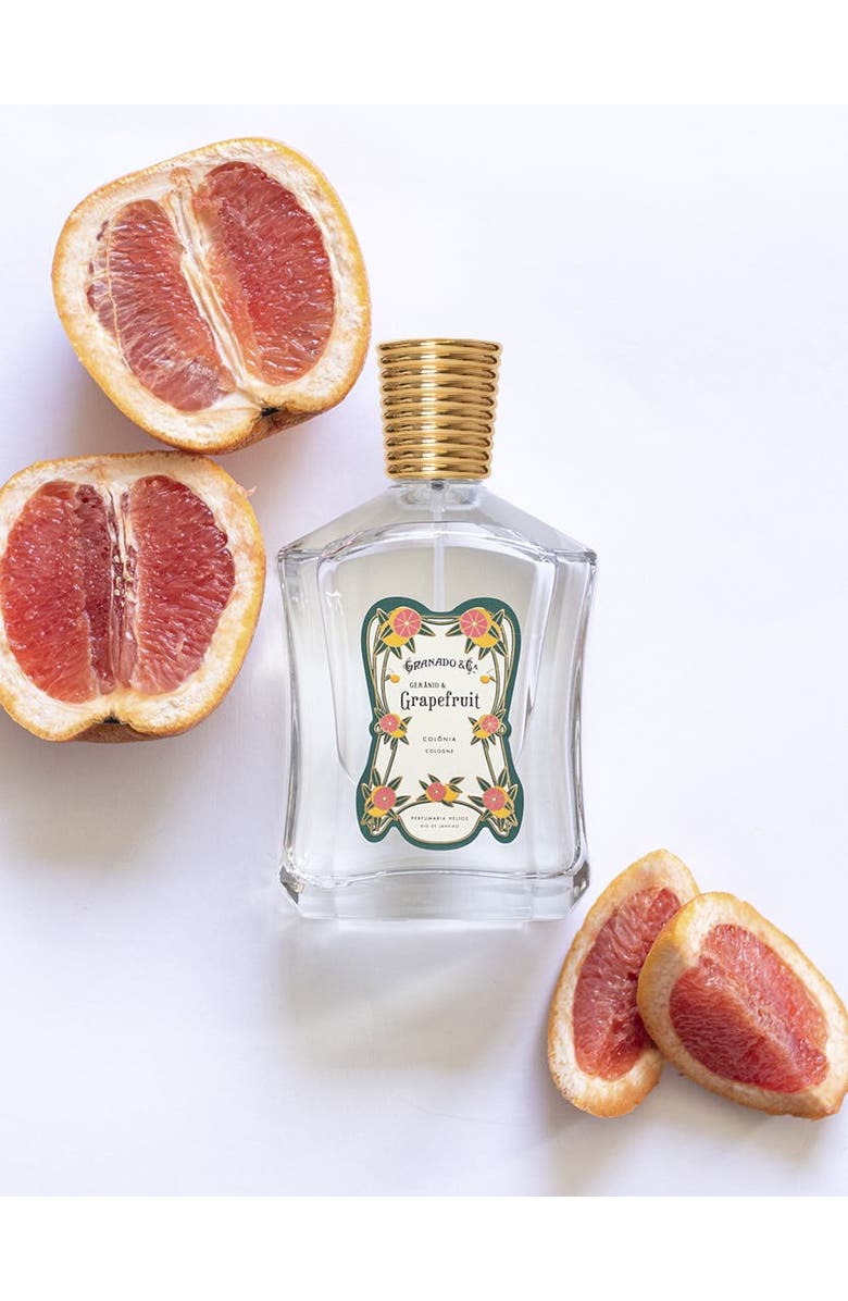 GRANADO Gerânio & Grapefruit Eau de Cologne 100ml, Alternate, color, Clear
