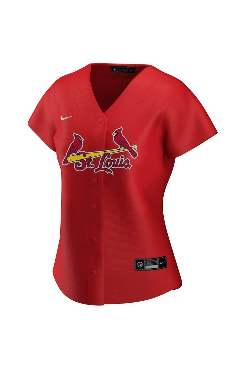 Women's Nike Yadier Molina Red St. Louis Cardinals Alternate Replica Player Jersey, Alternate, color, RED