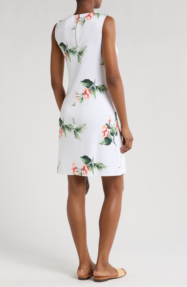 Tommy Bahama Darcy Florentina Print Sleeveless Dress, Alternate, color, White
