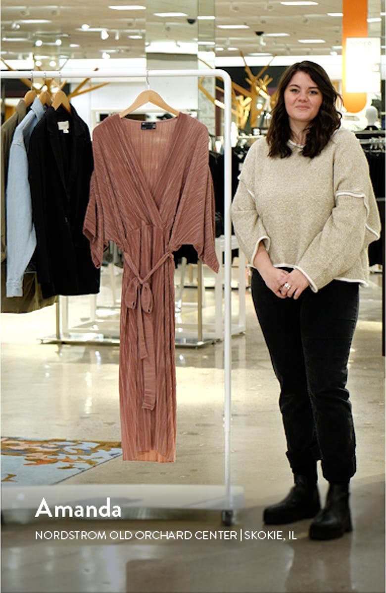 Curve Wrap Midi Dress, sales video thumbnail