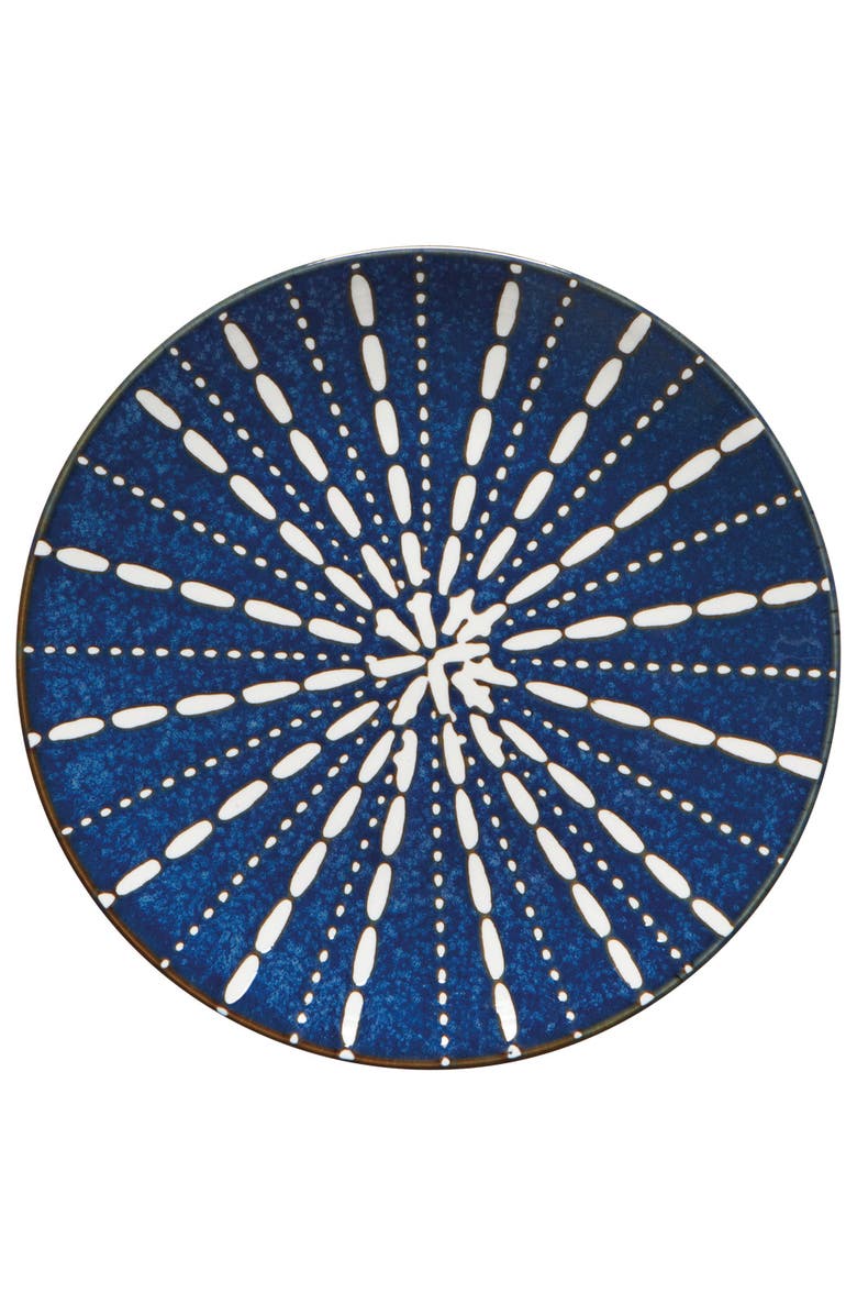 Danica Brands Pulse Stamped Plate - Set of 6, Alternate, color, Blue