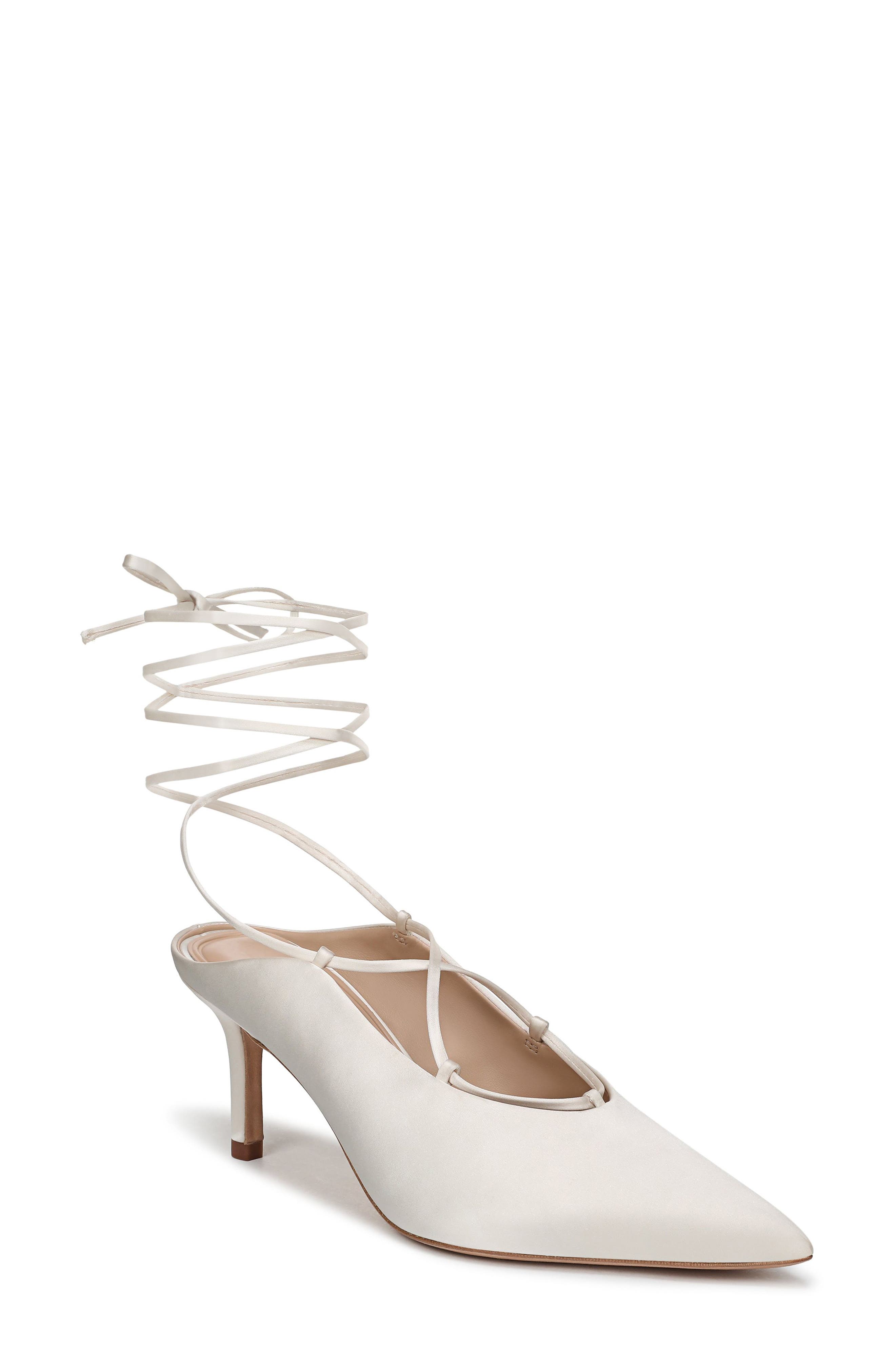 Sloan Ankle Wrap Pointed Toe Mule Pump - image 5
