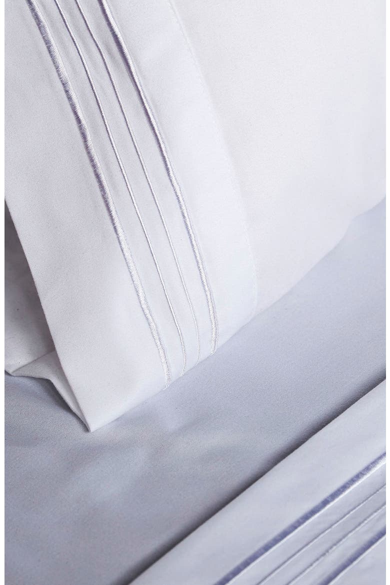 1800 Thread Count Standard Pillowcase - Set of 2, Main, color, WHITE